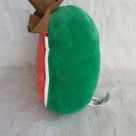SQUISHMALLOW 7" ARTURO THE WATERMELON WITH SOMBRERO TOY DROPS EXCLUSIVE PLUSH - Picture 7 of 10